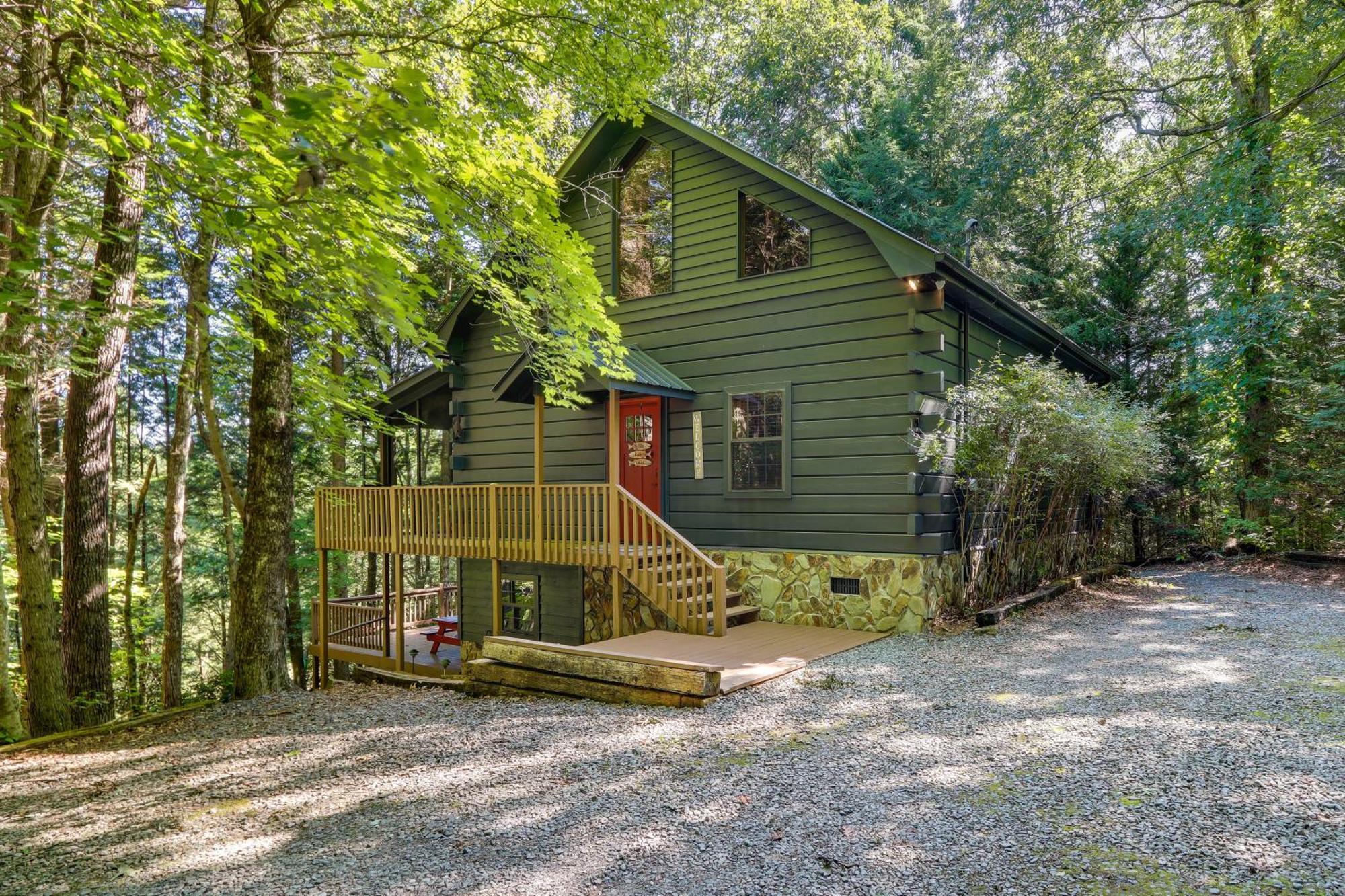 Luxe Fightingtown Creek Cabin 2 King Suites And Spa Epworth Zewnętrze zdjęcie